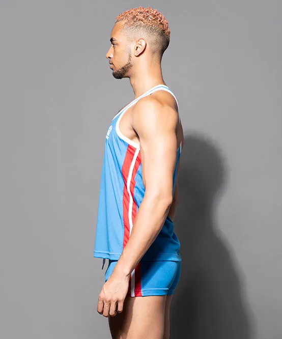 Phys. Ed. Gym Mesh Varsity Tank