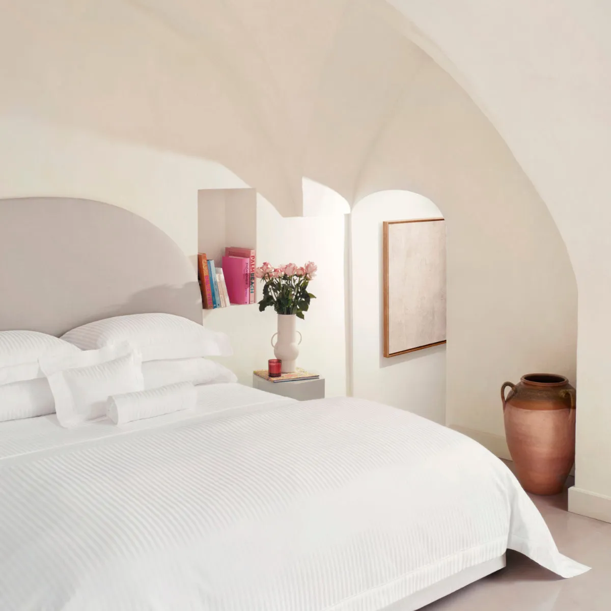 'Raso Rigato' Bed Linen Collection by Pratesi