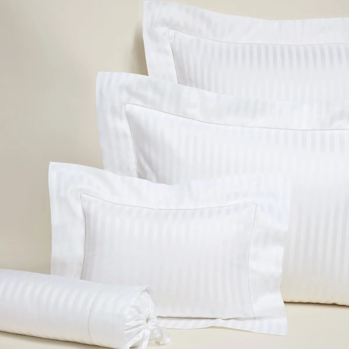 'Raso Rigato' Bed Linen Collection by Pratesi
