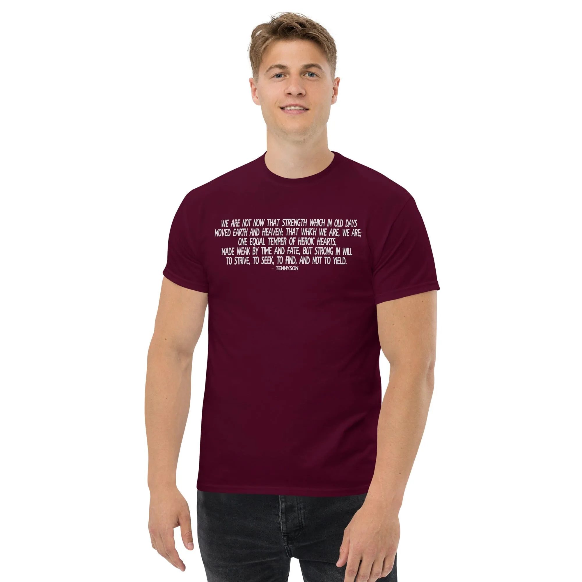 Tennyson Poem T-Shirt (No Skyline)