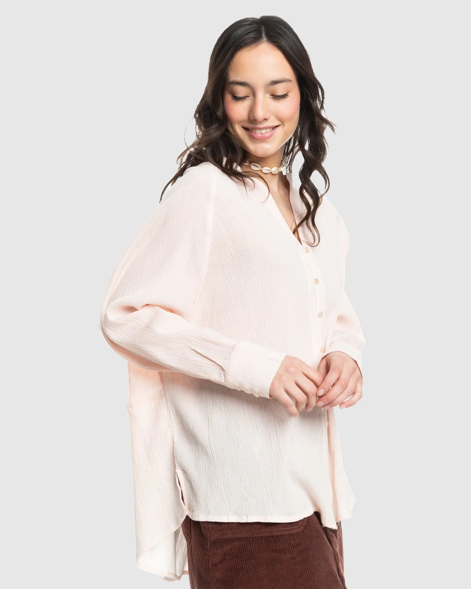 Womens Blue Morning Shirt